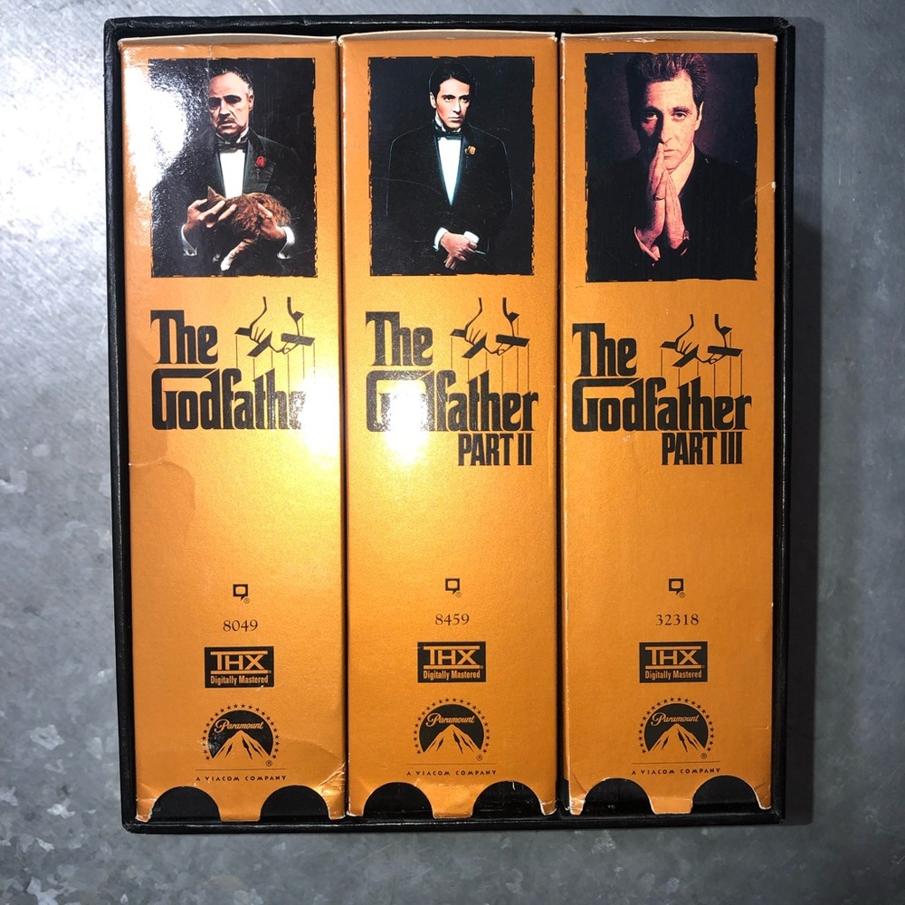The Godfather Collection: Parts 1-2-3 VHS